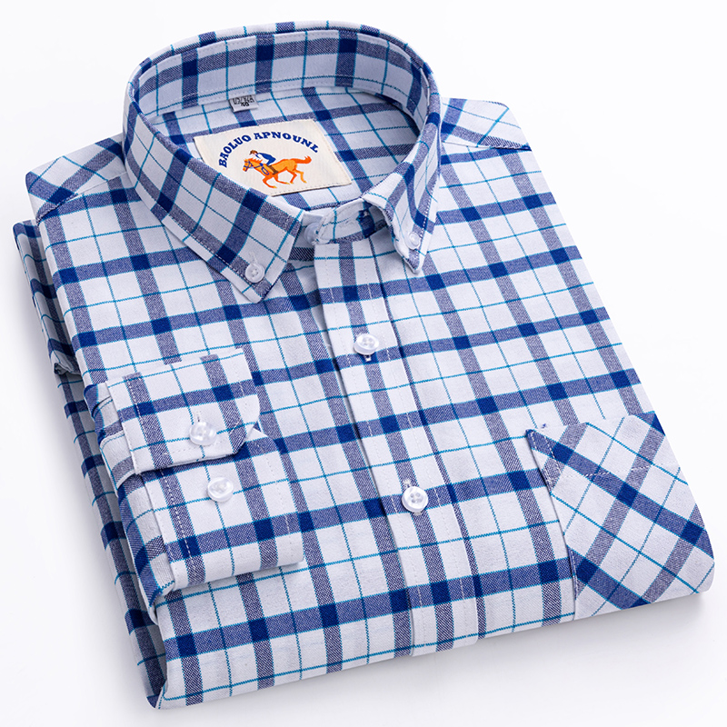 새로운 오버사이즈 5XL 남성용 긴팔 셔츠, 슬림핏 포 - Oxford Cotton Casual Shirt Business 리뷰 및 가격